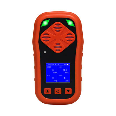 याओन पोर्टेबल गैस डिटेक्टर मल्टी गैस डिटेक्टर O2/CO/H2S/COMB एलसीडी स्क्रीन के साथ गैस रिसाव मीटर