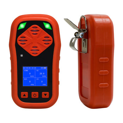 एथिलीन सी2एच4 डीजल तेल रिसाव के लिए आसान ऑपरेट पोर्टेबल मल्टी गैस डिटेक्टर