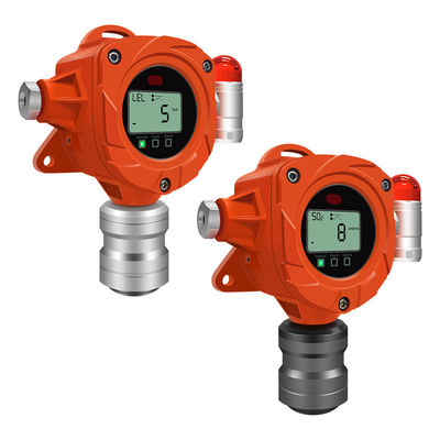 फिक्स्ड गैस मॉनिटर प्रतिस्थापन सेंसर ट्रांसमीटर हाइड्रोजन Cl2 So2 H2S Co2 ज्वलनशील हीलियम गैस डिटेक्टर